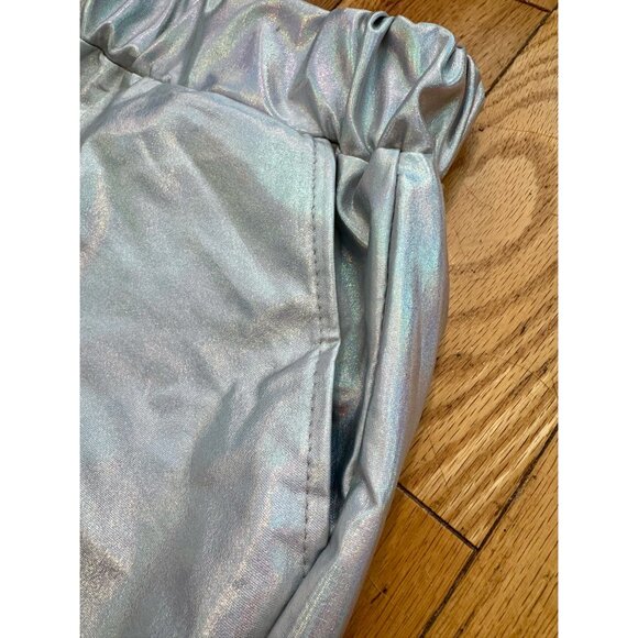 Silver Metallic Joggers - Picture 5 of 7